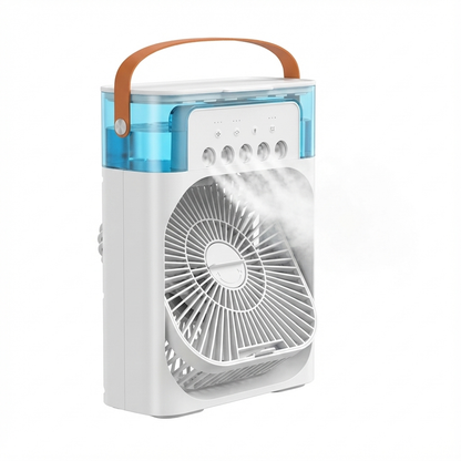 Ventilador + Humidificador Portátil
